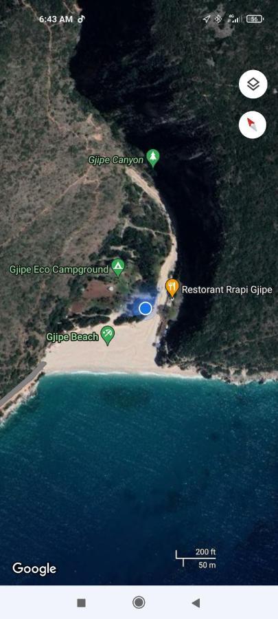 Gjipe Eco Campground Vuno 外观 照片